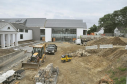 Athletic Center scaffolding