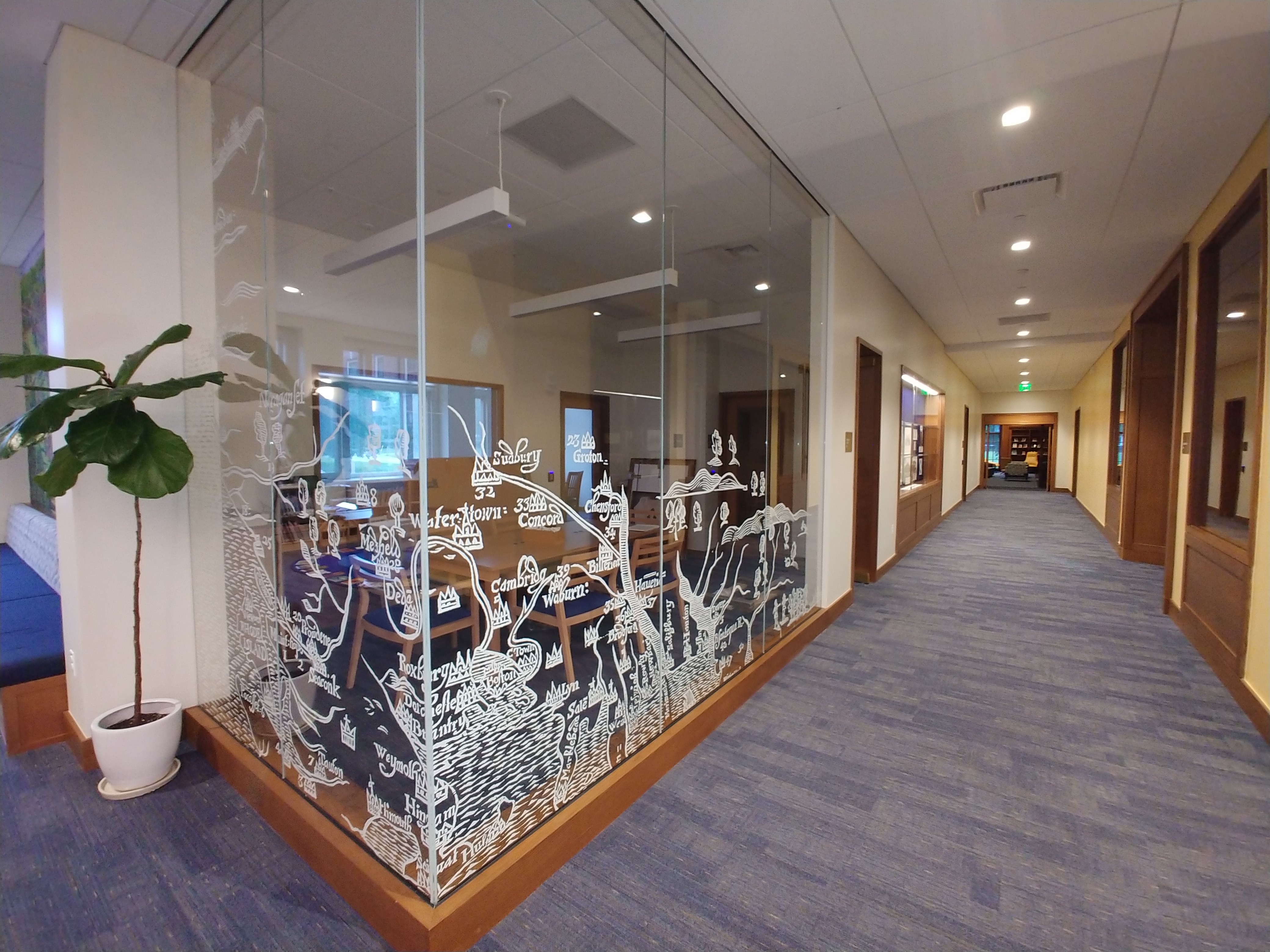 OWH Library Hallway