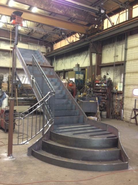 Performing and Visual Arts Building staircase